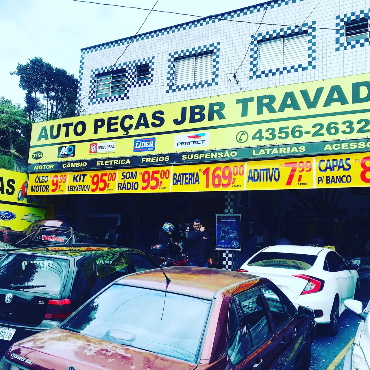 fachada AUTO PECAS JBR TRAVADO